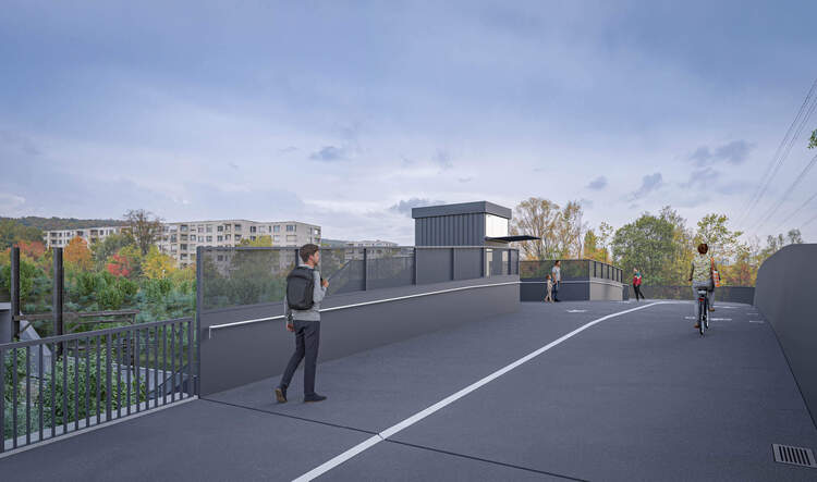 Visualisierung Passarelle